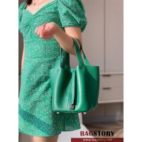 에르메스 HERMES 피코탄백 Togo가죽 22cm