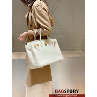 에르메스 HERMES 버킨백 Birkin 25 Togo 가죽 금장 은장