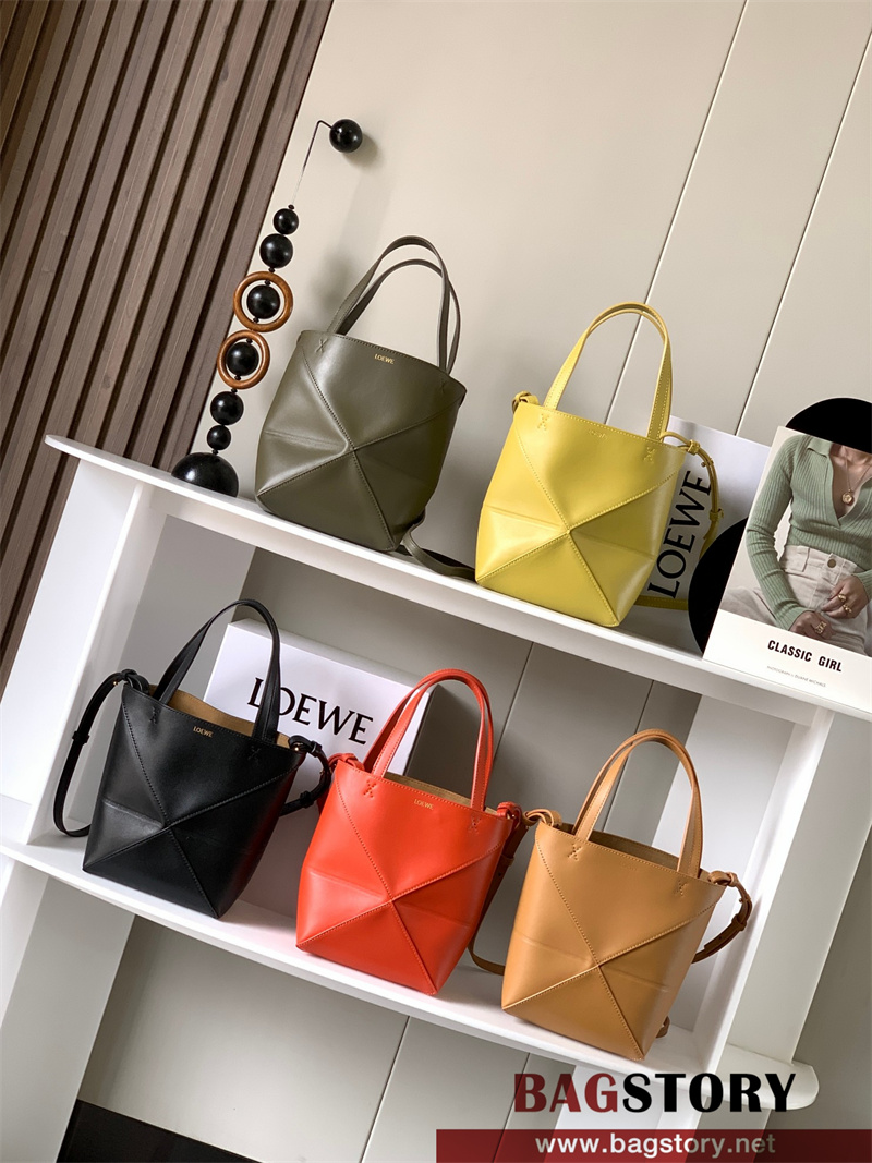 로에베 LOEWE  퍼즐 폴드 토트백 미니