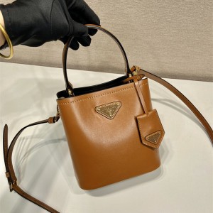 프라다 PRADA 신상 파니에 사피아노 레더 토트백 1BA373