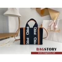끌로에 Chloe 26cm 우디 스트랩 토트백 스몰