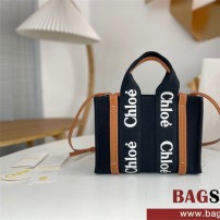 끌로에 Chloe 26cm 우디 스트랩 토트백 스몰