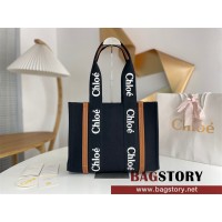 끌로에 Chloe 37cm 우디 토트백 미디움