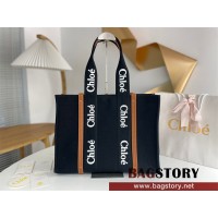끌로에 Chloe 45cm 우디 토트백 라지