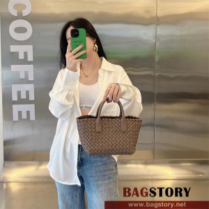 보테가베네타 미니 까바 토트백 709464