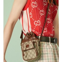 구찌 GUCCI 인터로킹 G GG 미니 버킷백 746303