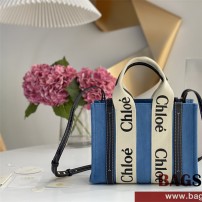 끌로에 Chloe 26cm 우디 스트랩 토트백 스몰