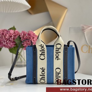 끌로에 Chloe 26cm 우디 스트랩 토트백 스몰