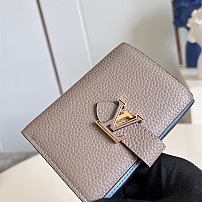 루이비통 Louis Vuitton LV 버티컬 컴팩트 월릿 반지갑 M82198