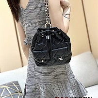 샤넬 CHANEL 신상 투포켓 드로우스트링 버킷 백팩   AS4342