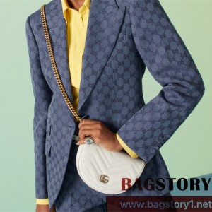 구찌 GUCCI GG 마몽 마틀라세 체인 미니백 746431