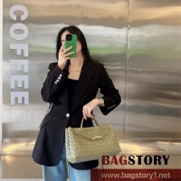 보테가베네타 BV 스몰 E/W 안디아모 토트백 29cm