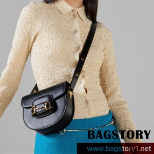 구찌 GUCCI 홀스빗 1955 라운드 미니백 760191