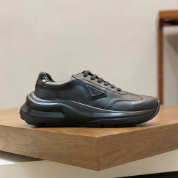 프라다 PRADA 남성 로고 스니커즈 운동화 신발