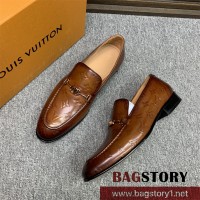 루이비통 Louis Vuitton  남자 남성 가죽 로퍼 구두 슈즈