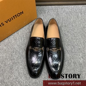 루이비통 Louis Vuitton  남자 남성 가죽 로퍼 구두 슈즈