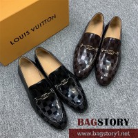 루이비통 Louis Vuitton  남자 남성 가죽 로퍼 구두 슈즈