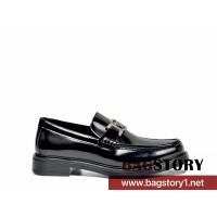 프라다 남자 남성 가죽 로퍼 구두 슈즈