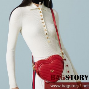 구찌 GUCCI 인터로킹 G 미니 하트 숄더백 751628