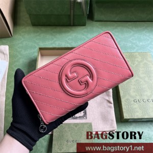 구찌 GUCCI 블론디 지퍼 달린 지갑 760312