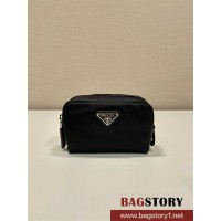 프라다 PRADA 삼각 로고 나일론 코스메틱 파우치 1NA339