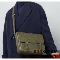 구찌 GUCCI 점보 GG 미디엄 메신저백 760234