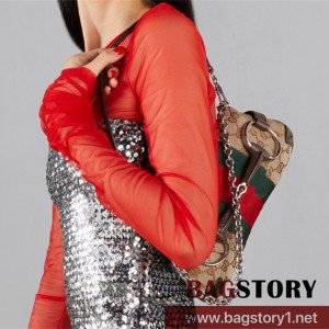 구찌 GUCCI 홀스빗 체인 스몰 숄더백 764339