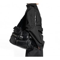 발렌시아가 BALENCIAGA SUPERBUSY LARGE 슬링 백 블랙