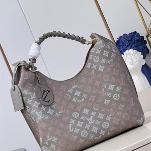 루이비통 Louis Vuitton 모노그램 바빌론 호보백 카멜 호보 백 M23396