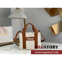 끌로에 Chloe 25cm 우디 스트랩 토트백