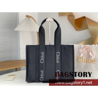 끌로에 Chloe 45cm 우디 토트백 라지