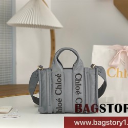 끌로에 Chloe 26cm 우디 스트랩 토트백 스몰