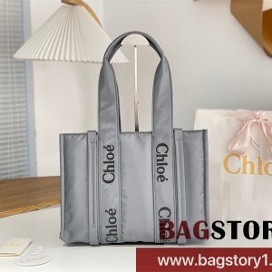 끌로에 Chloe 37cm 우디 토트백 미디움