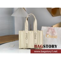 끌로에 Chloe 37cm 우디 토트백 미디움