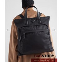 프라다 PRADA 리나일론 및 사피아노 가죽 토트백 백팩 2VG098