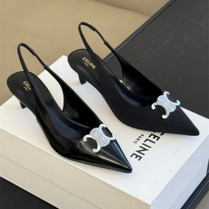 셀린느 CELINE 힐 샌들 슬리퍼 5cm