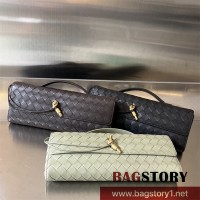 보테가베네타 BV 안티아모 핸들 클러치백 741511