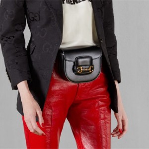 구찌 GUCCI  홀스빗 1955 라운드 벨트백 760198