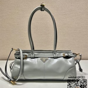 프라다 PRADA 미디엄 가죽 핸드백 1BA426A