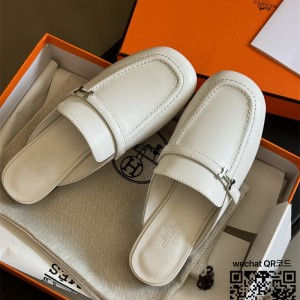 에르메스 HERMES 힐 샌들 슬리퍼