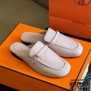 에르메스 HERMES 힐 샌들 슬리퍼