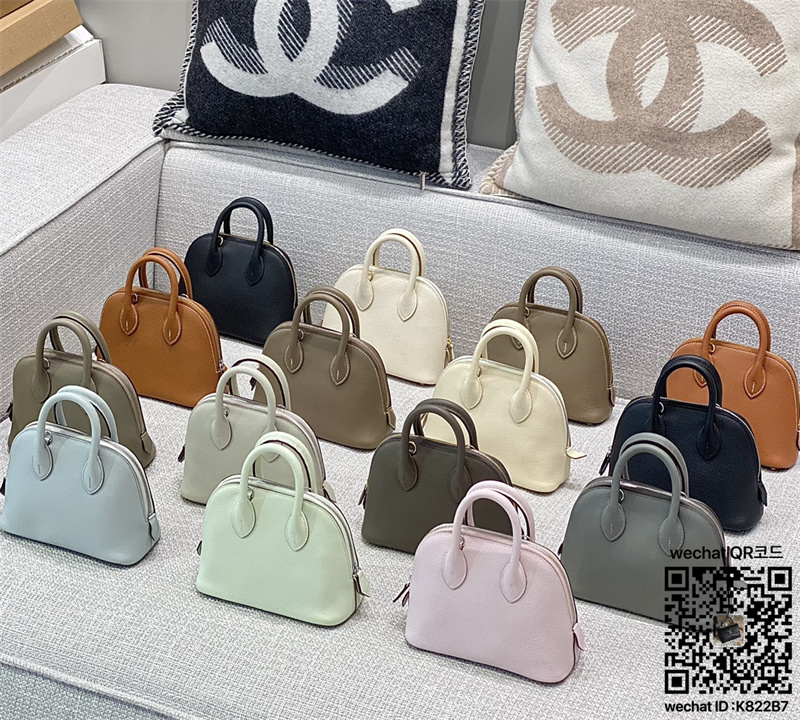 에르메스 HERMES mini Bolide 미니 볼리드 TOGO 가죽 18cm