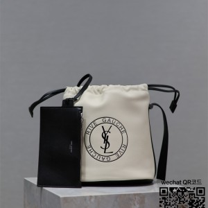 입생로랑 YSL 생로랑 리브고쉬 엠브로이더 버킷백 710261