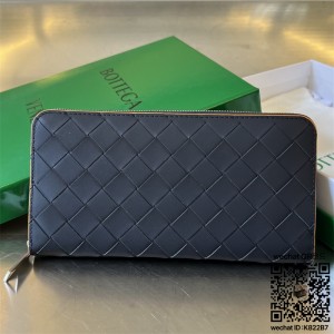 보테가베네타 BV 인트레치아토 지퍼-어라운드 지갑 지퍼장지갑 749427