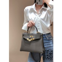 에르메스 HERMES 켈리백 Kelly 25 Togo가죽 금장 은장