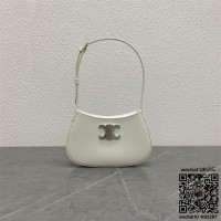 셀린느 CELINE 미디엄 틸리백 - 샤이니 카프스킨 블랙 115703