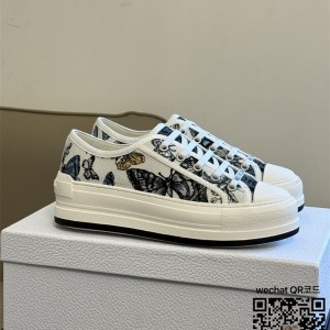 디올 DIOR 자수 스니커즈 운동화 신발 여성용