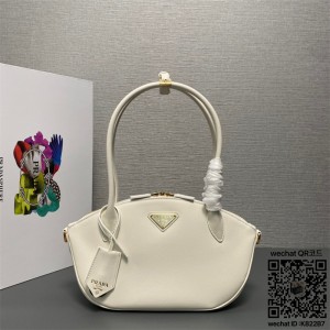 프라다 PRADA 스몰 가죽 핸드백 1BA427
