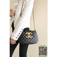 샤넬 CHANEL 신상 램스킨 체인 크로스백 25.5CM