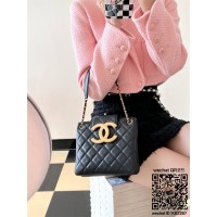 샤넬 CHANEL 신상 램스킨 체인 크로스백 20CM